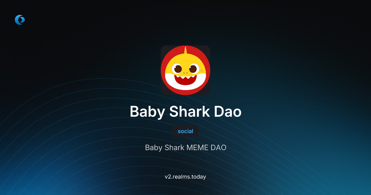 Baby Shark Dao | Realms