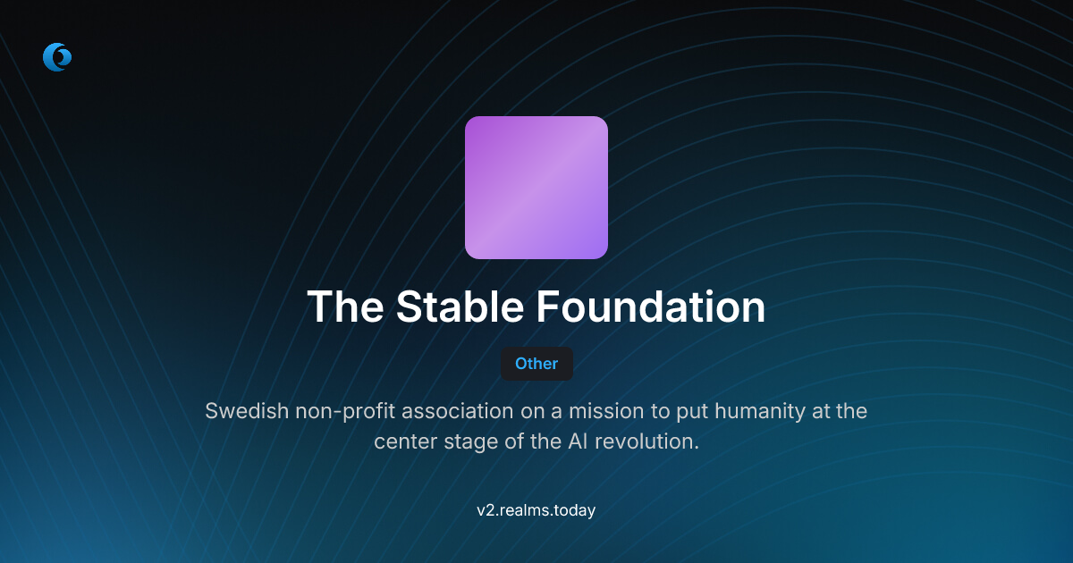 The Stable Foundation | Realms