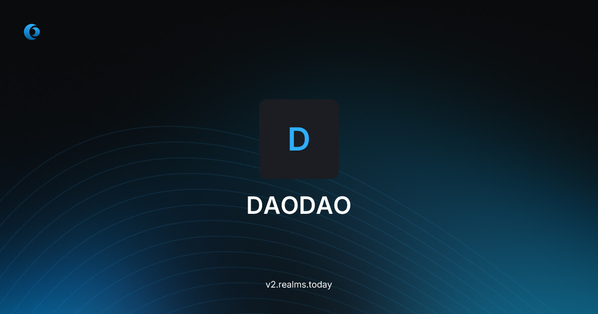DAODAO | Realms